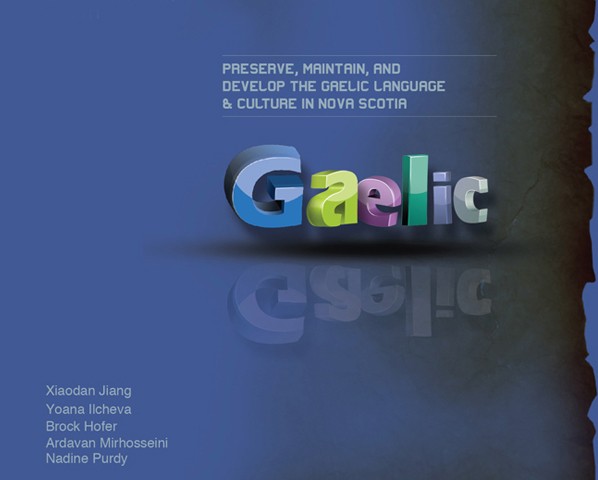 The Design Issue Study of Gaelic Culture